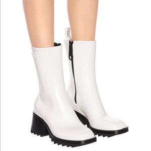 CHLOÉ Betty PVC ankle boots